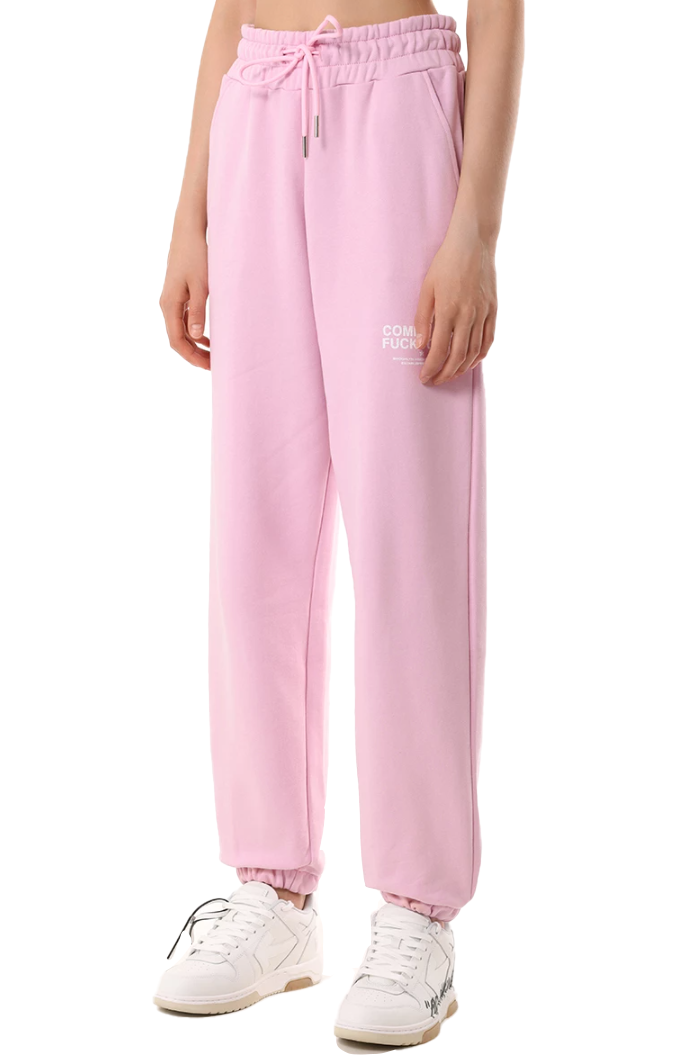 Comme Des Fuckdown Woman Pink Trousers