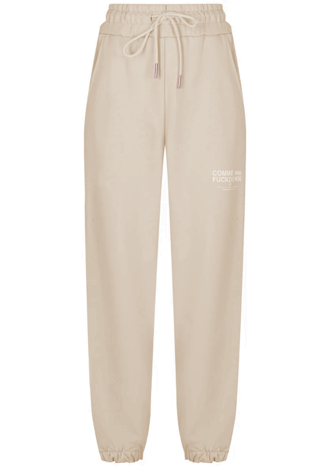 Comme Des Fuckdown Woman Beige Trousers