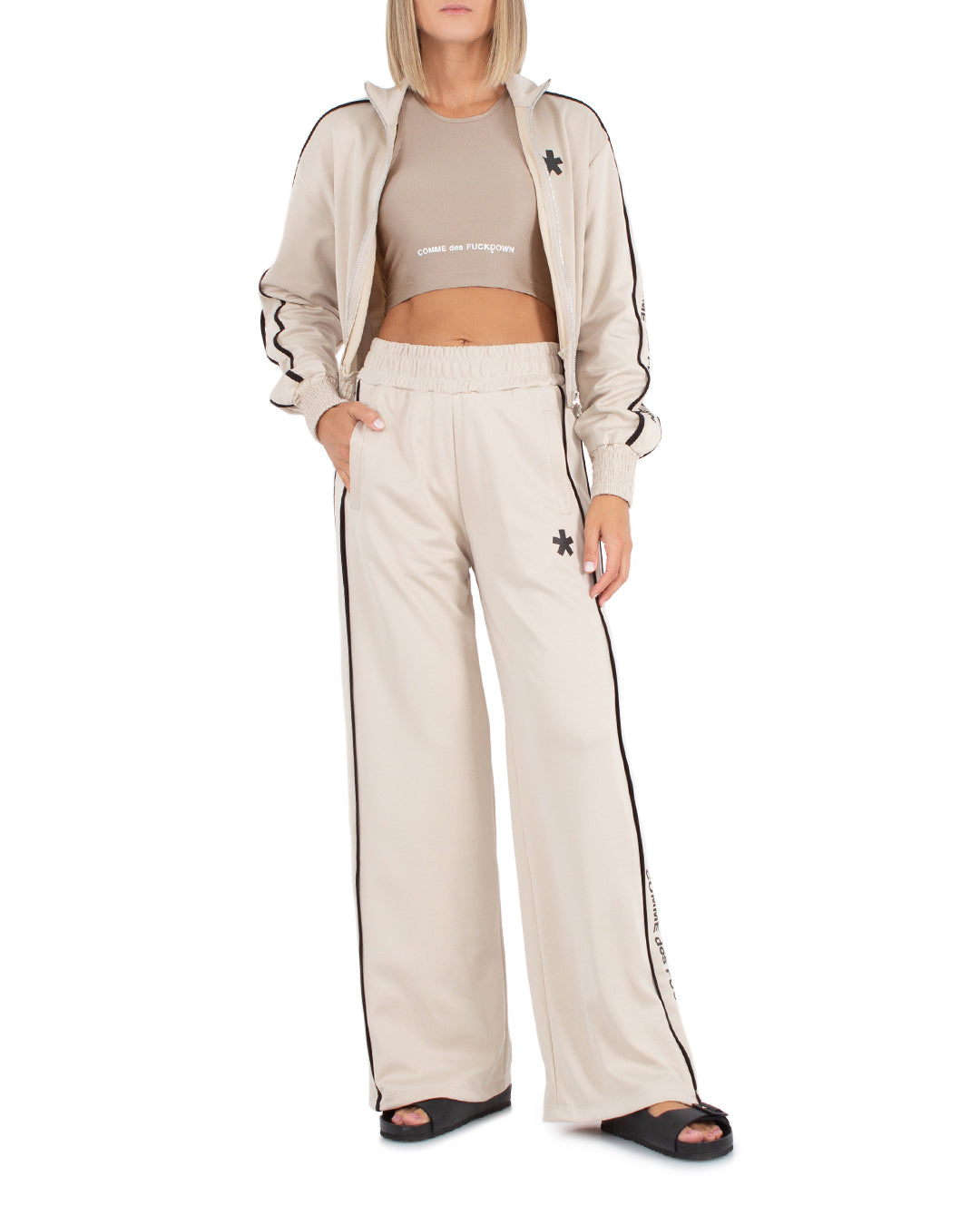 pantaloni tessuto tecnico