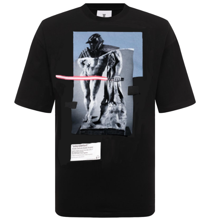 Diego Venturino Man Black T-shirt & Top