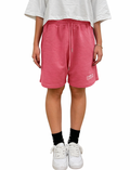 shorts geranio ricamo logo