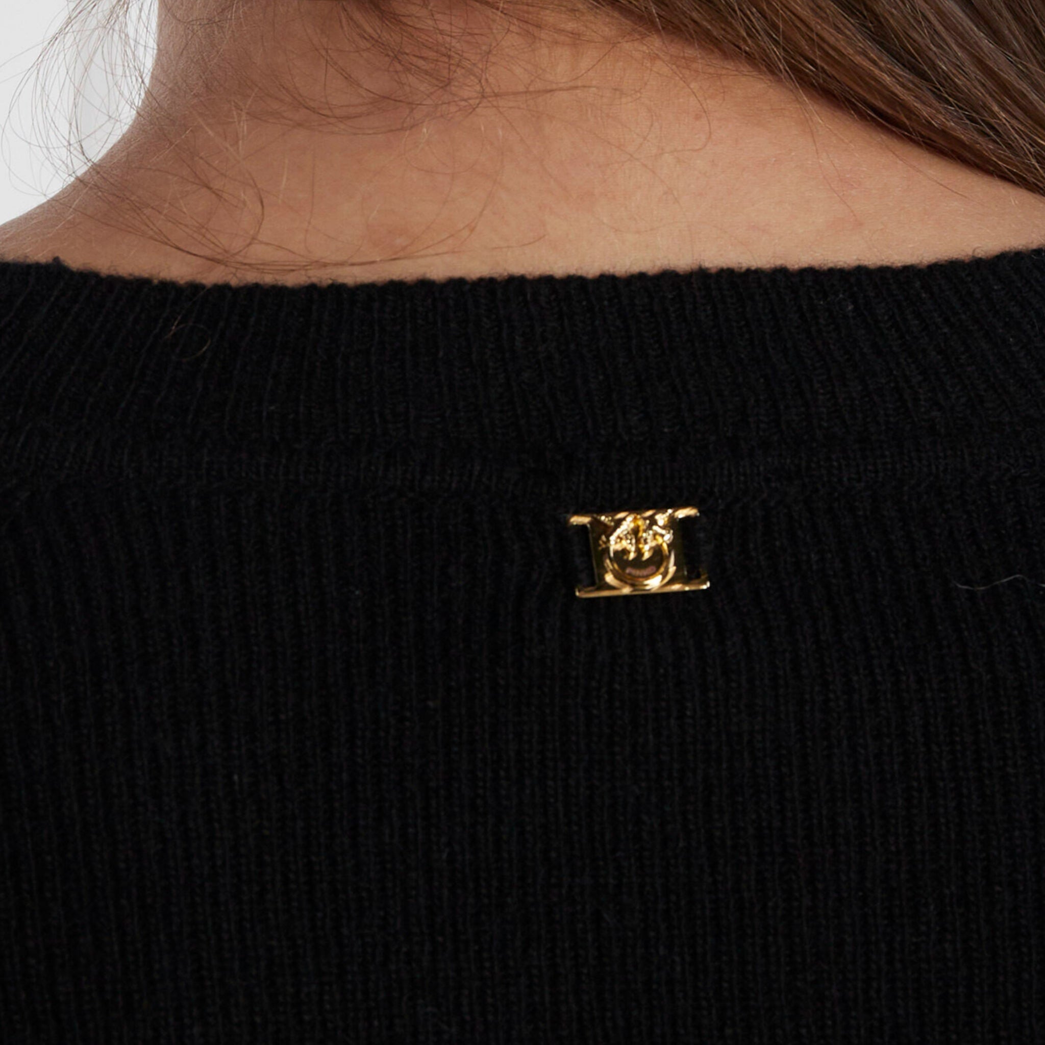 Pinko Woman Ramarro Sweater Black