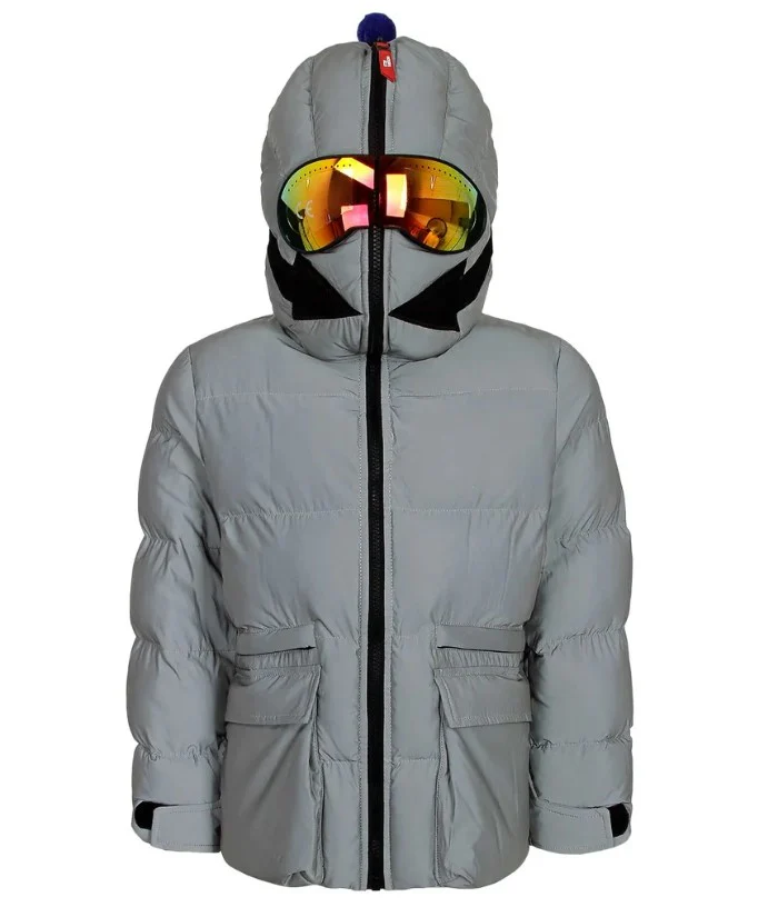 AI-Riders Junior Light Reflective Jackets Grey