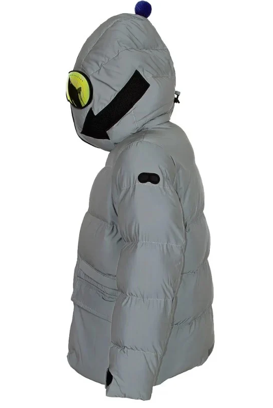 AI-Riders Junior Light Reflective Jackets Grey