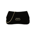 pochette plain velvet