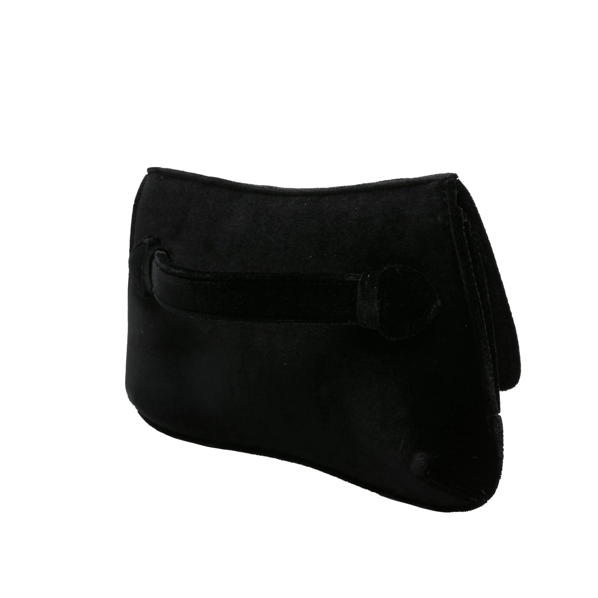 pochette plain velvet