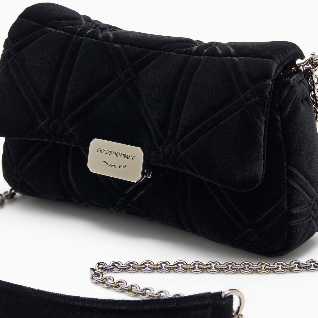 Emporio Armani Woman Black Crossbody Bags