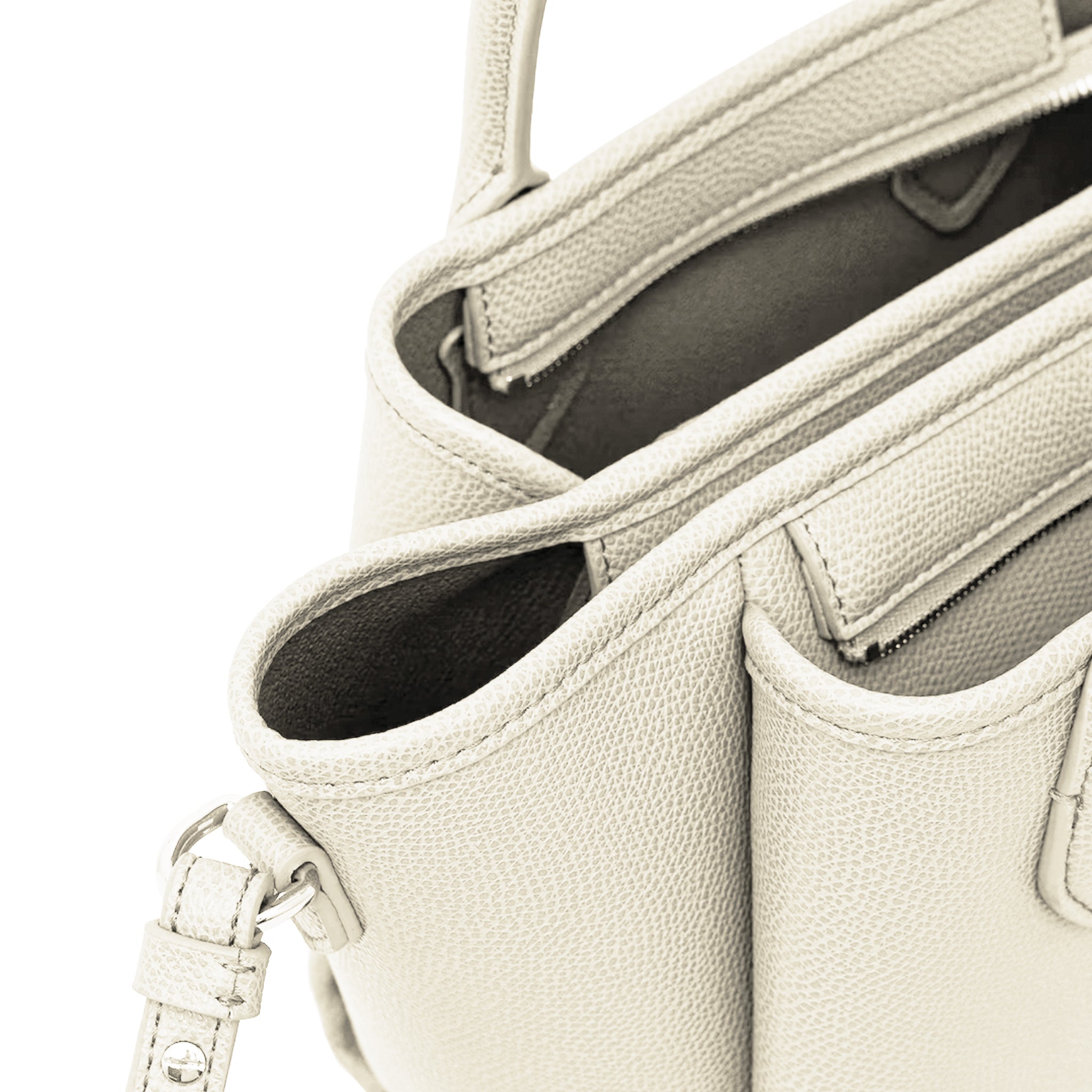 Emporio Armani Woman White Handbags