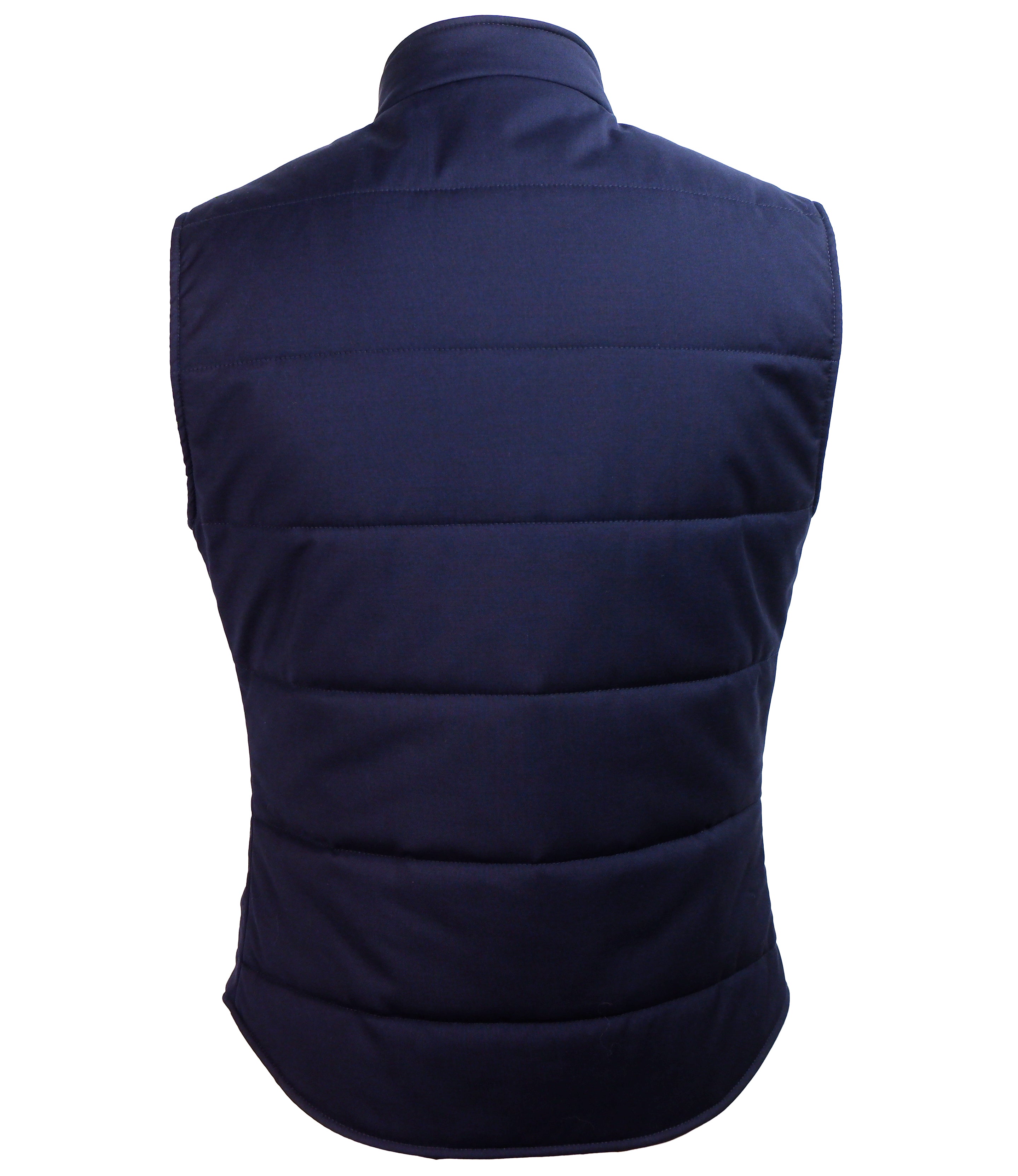 Loro Piana Fabric Man Vest Wool Blue