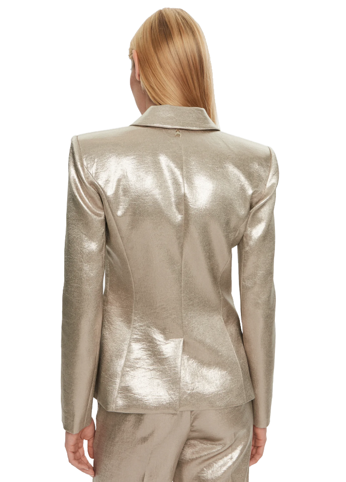 giacca metal gold