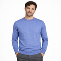 Emilio Romanelli Man Light Blue Sweaters