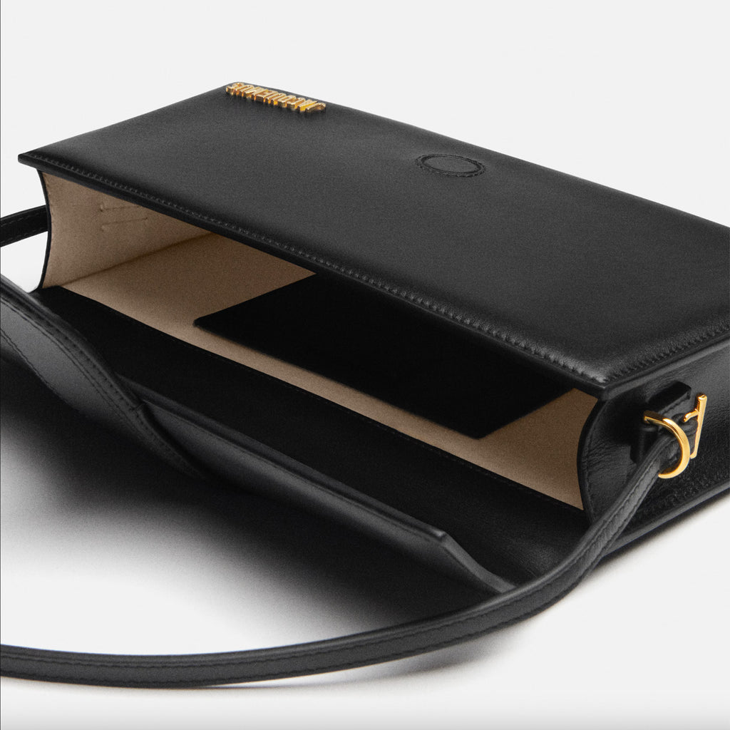 Jacquemus Woman Black Crossbody Bags
