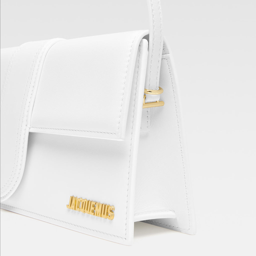 Jacquemus Woman Bambino Long Crossbody Bags White