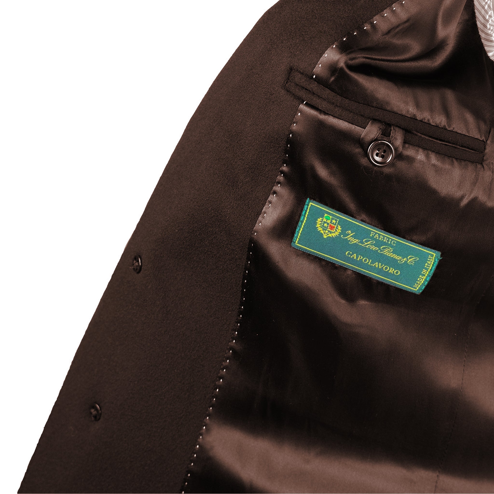 Loro Piana Fabric Man Brown Coats