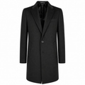 Loro Piana Fabric Man Black Coats