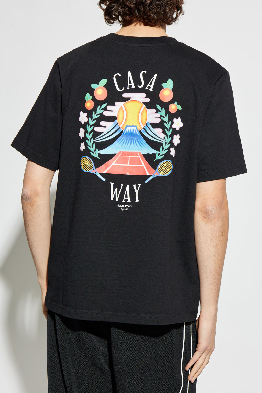 Casablanca Man Black T-shirt & Top