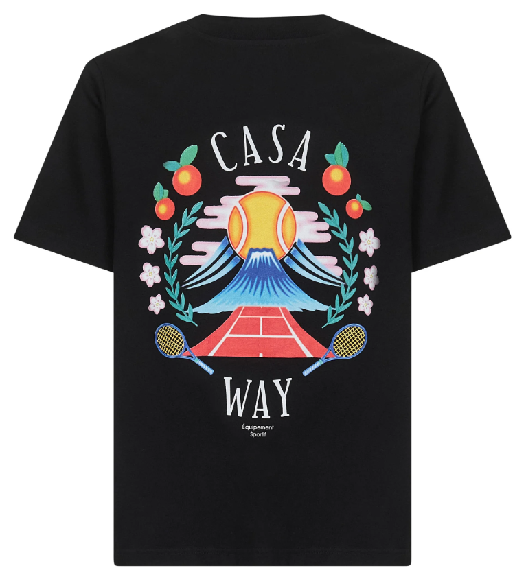 Casablanca Man Black T-shirt & Top
