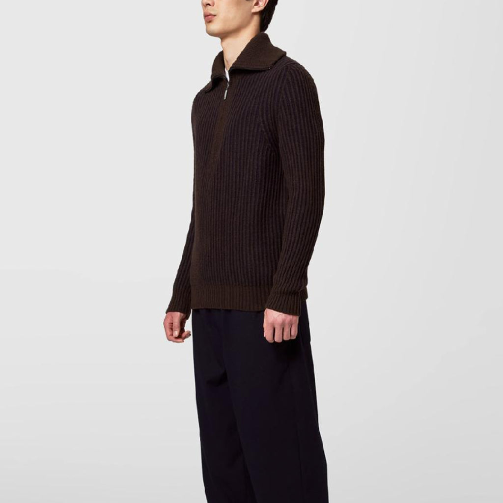 Alpha Studio Man Brown Sweaters