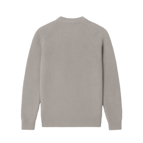 Alpha Studio Brioche-Knit Crewneck Sweater — view 2