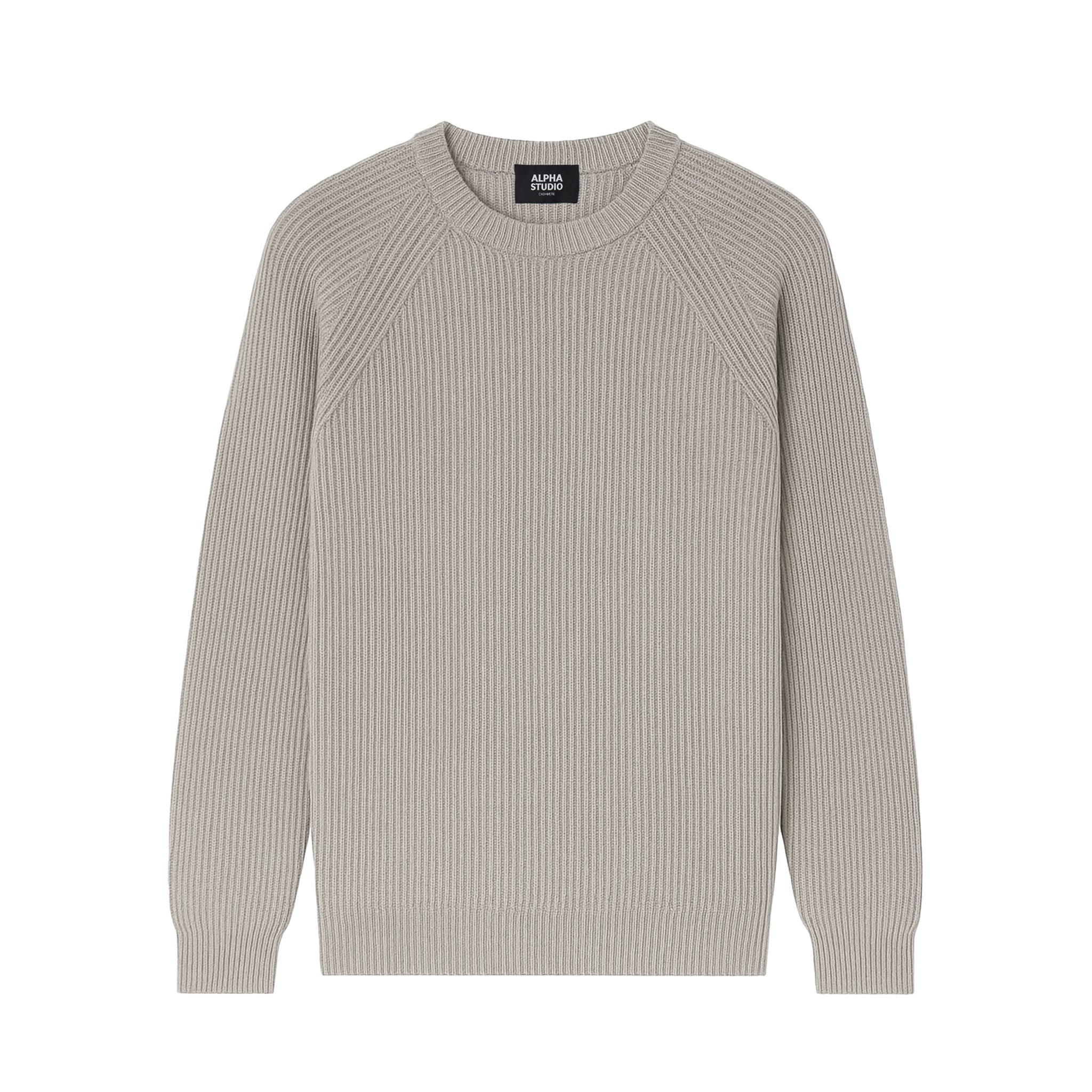 Alpha Studio Man Grey Sweaters
