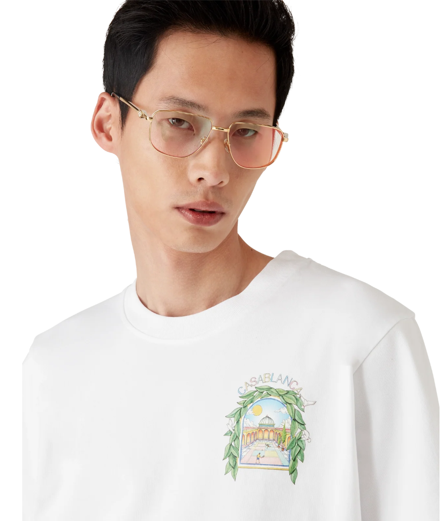 Casablanca Man White T-shirt & Top