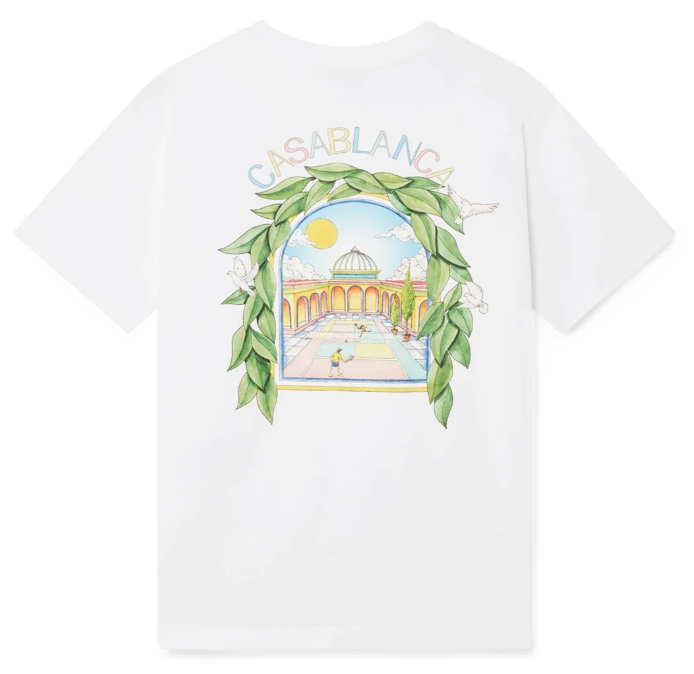 t-shirt l'arch de tennis