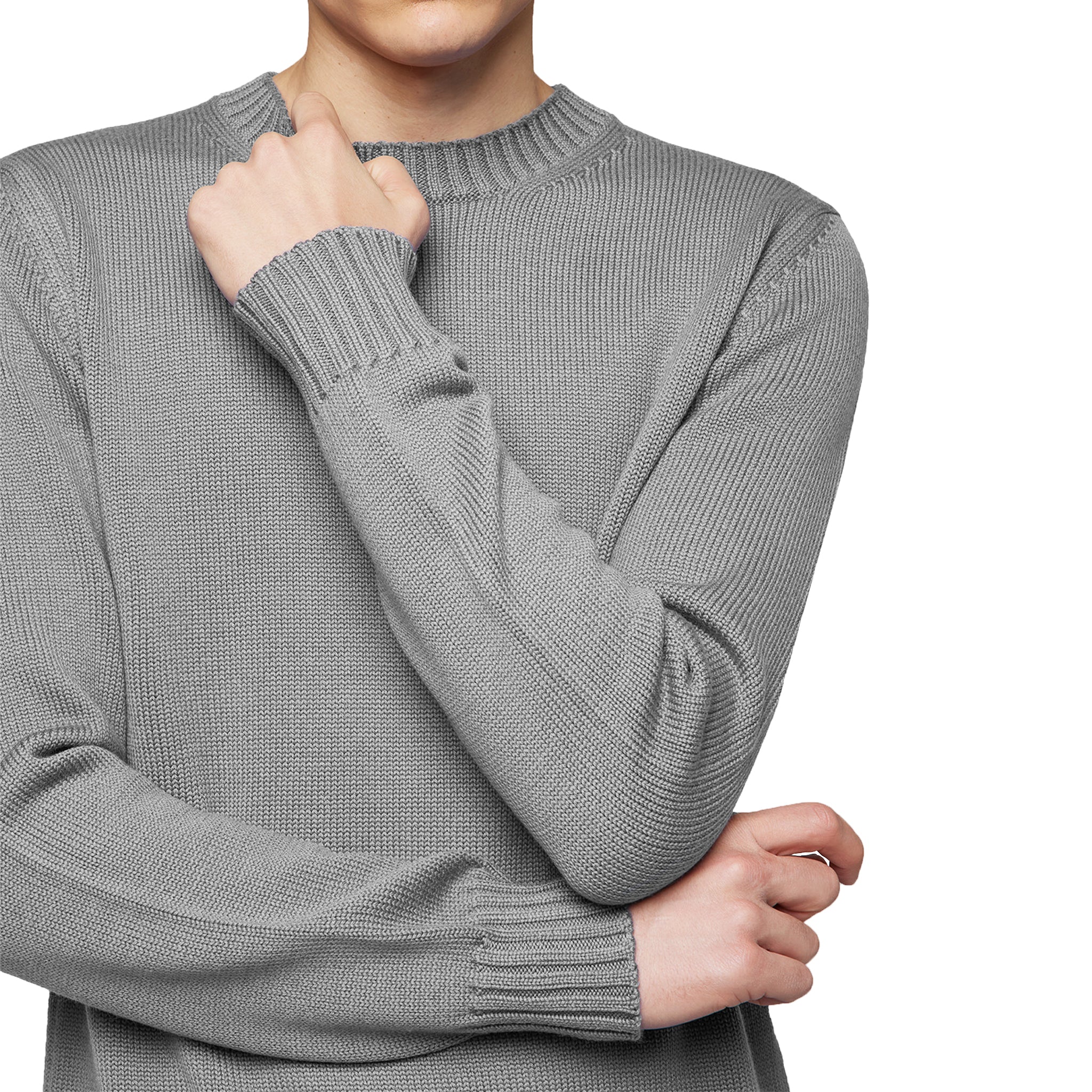 Alpha Studio Man Grey Sweaters