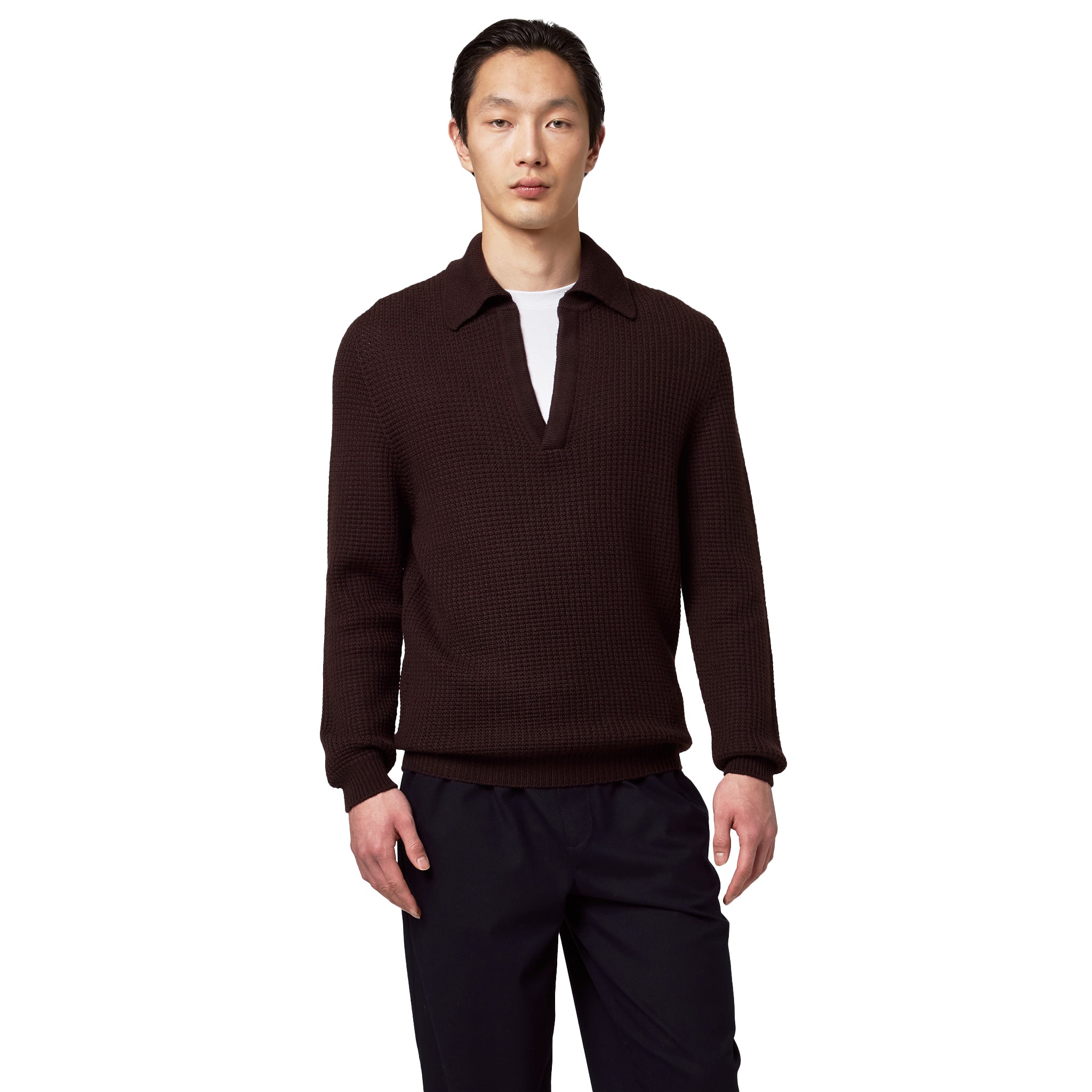 Alpha Studio Man Brown Sweaters