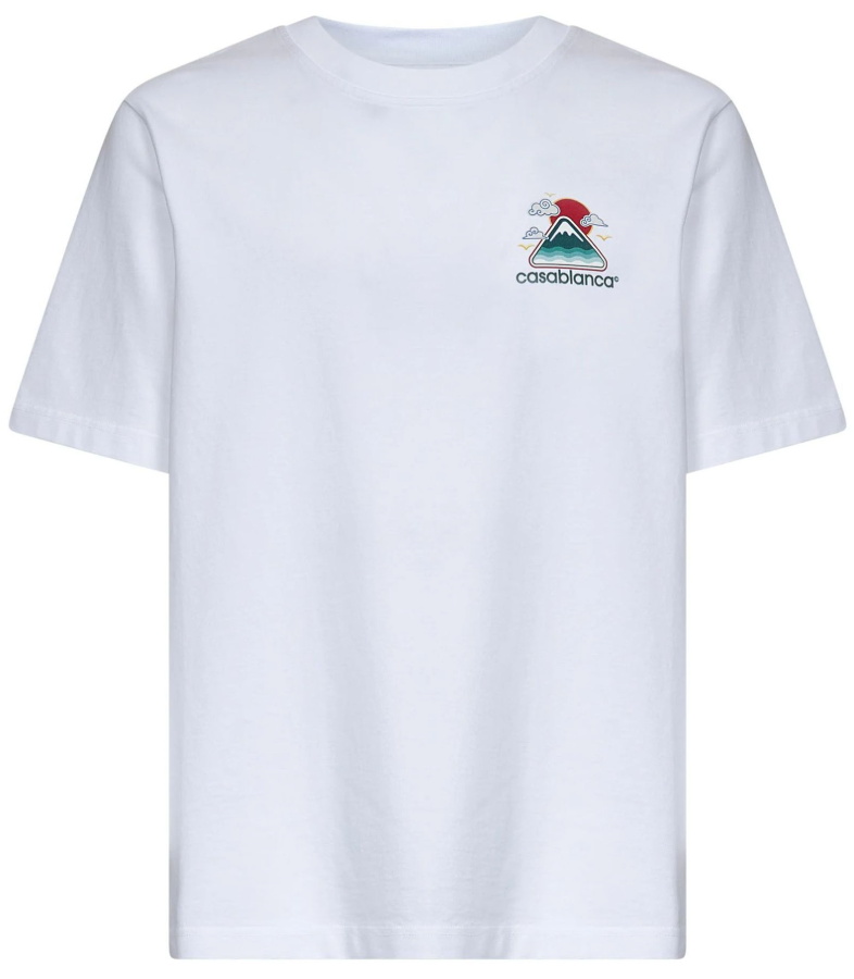 t-shirt montagne ondulée