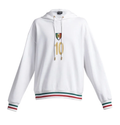 Dolce & Gabbana Man Optical Hoodie Sweatshirts White
