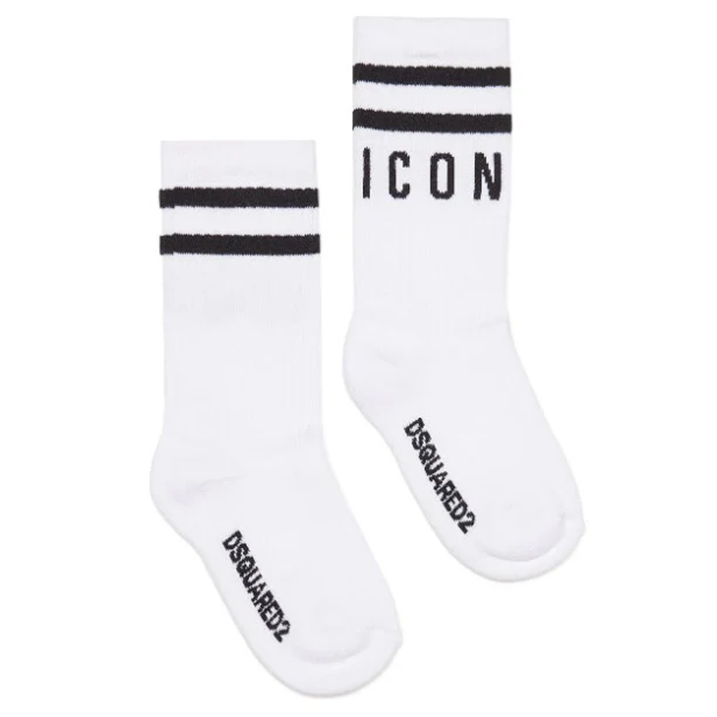 calzino icon bianco