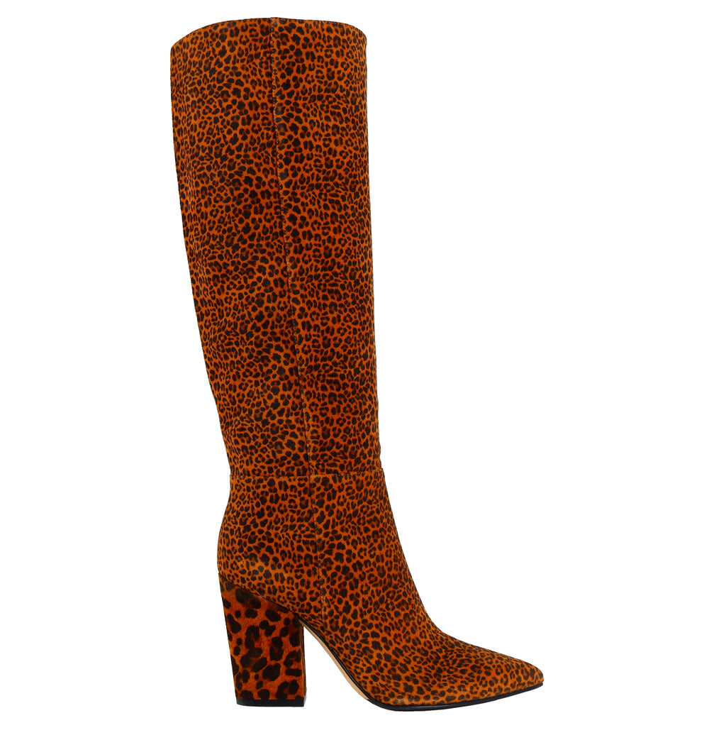 stivale stampa leopardo