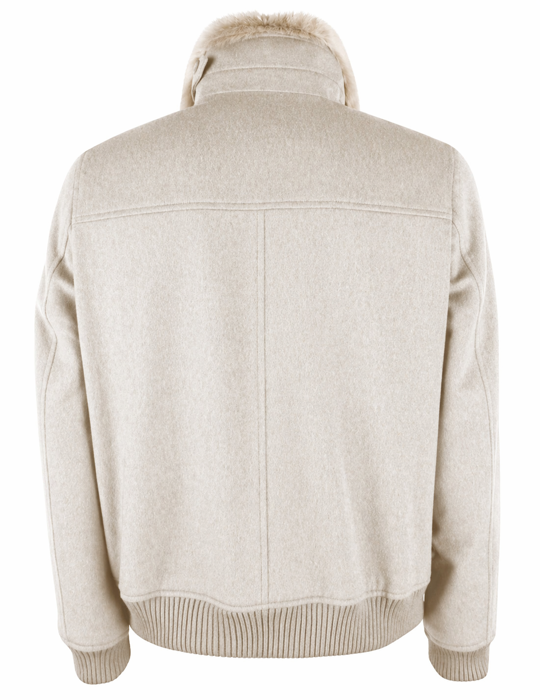 bomber coat beige
