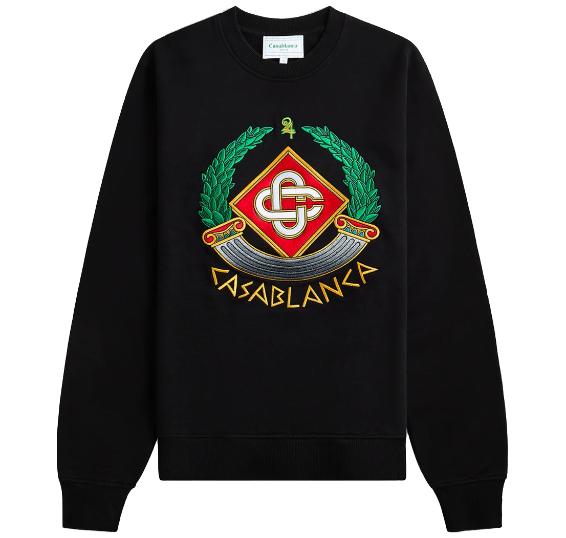 casa crest embroidered sweatshirt