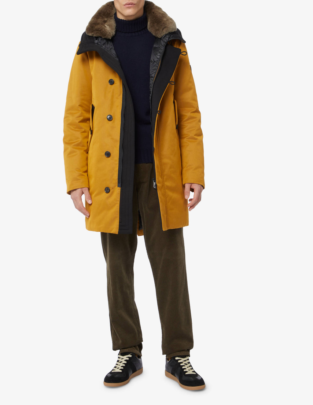 parka kasa giallo