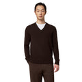 maglia scollo V misto lana