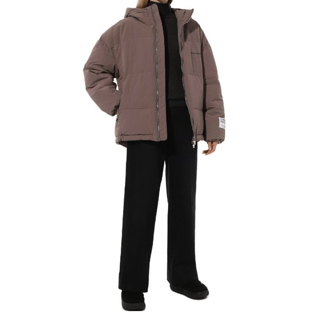 giubbotto piumino nylon