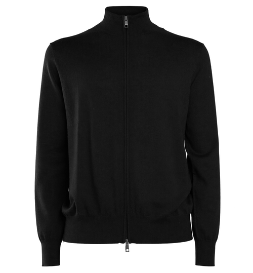 Bagutta Man Cardigan Gauge Black
