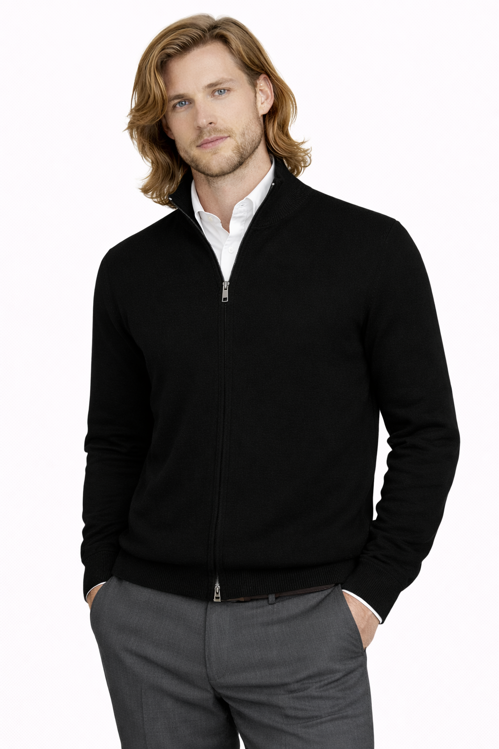cardigan finezza 16 nero