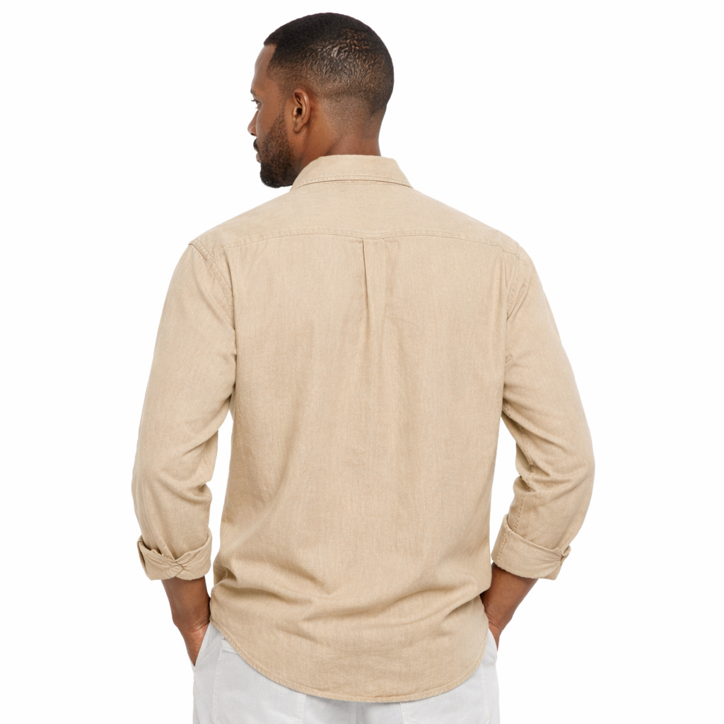 MC2 Saint Barth Man Beige Shirts