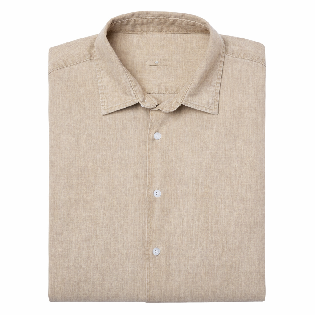 MC2 Saint Barth Man Beige Shirts