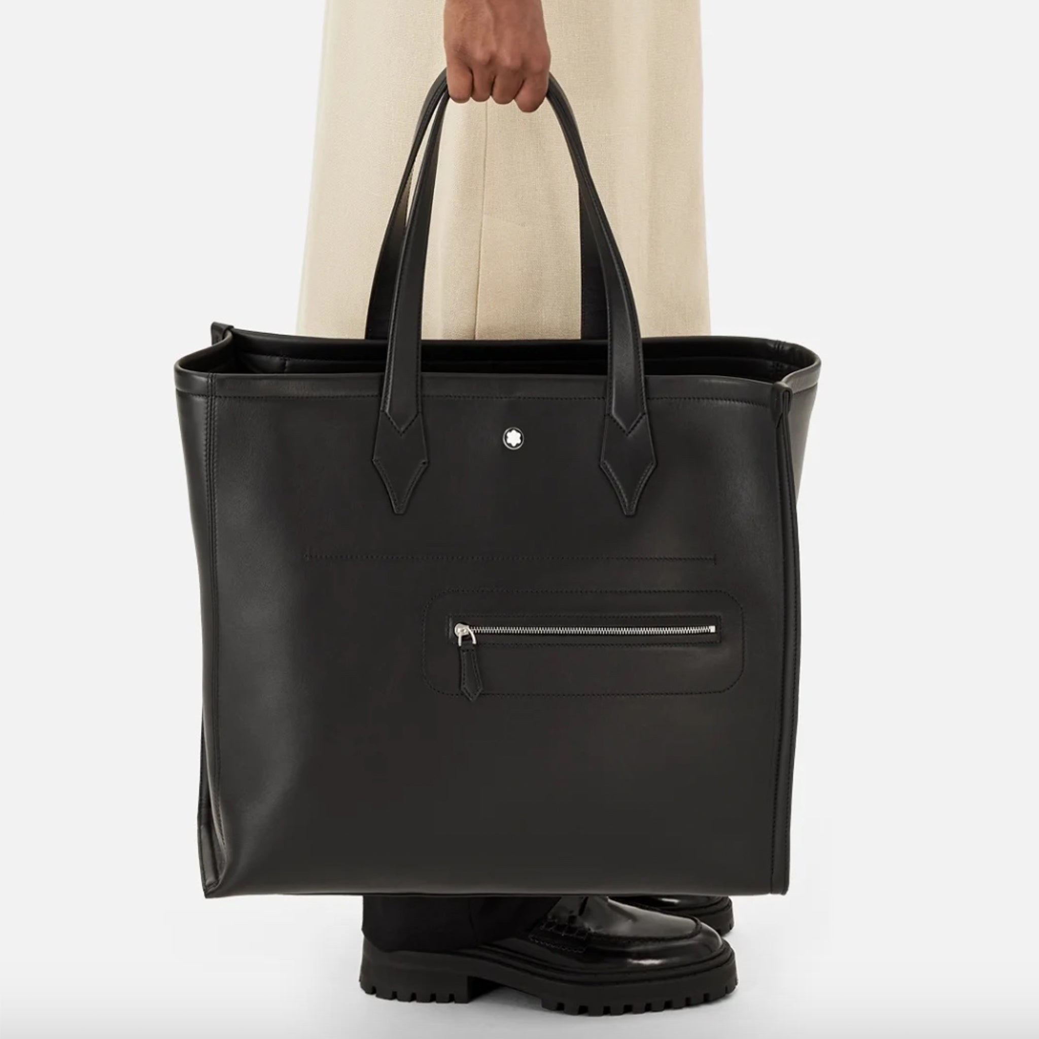 Montblanc Woman Black Shopping bag