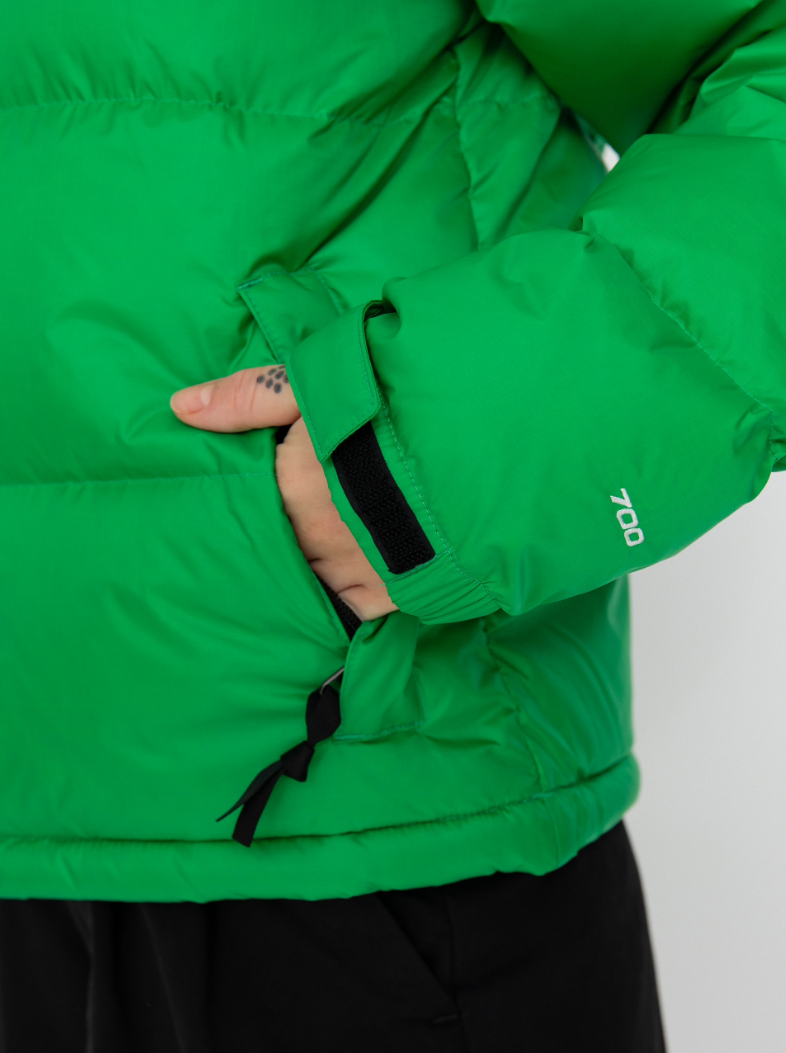 96 retro nuptse jkt optic emerald