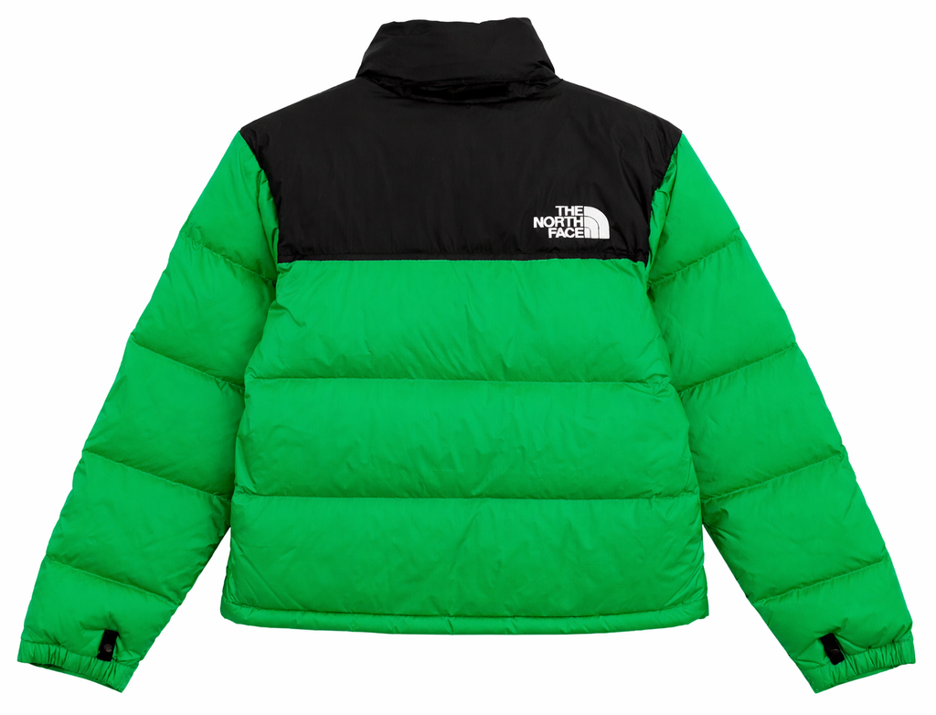 96 retro nuptse jkt optic emerald