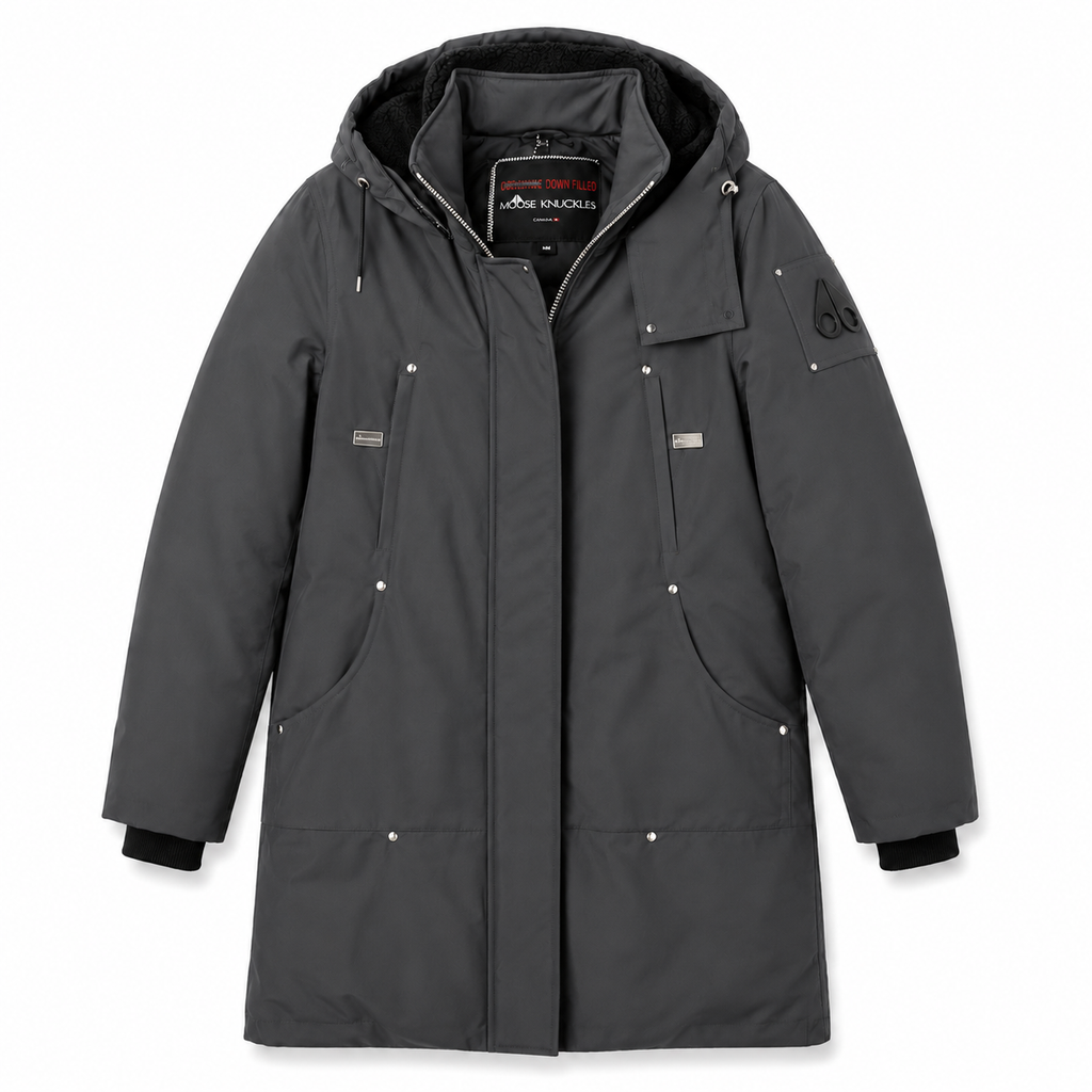 Moose knuckles Woman Jacket Metis SENZA PELO Grey