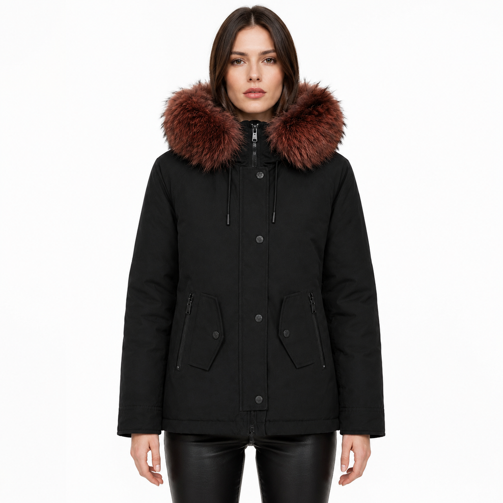 Moose knuckles Woman Jacket Canvas Black