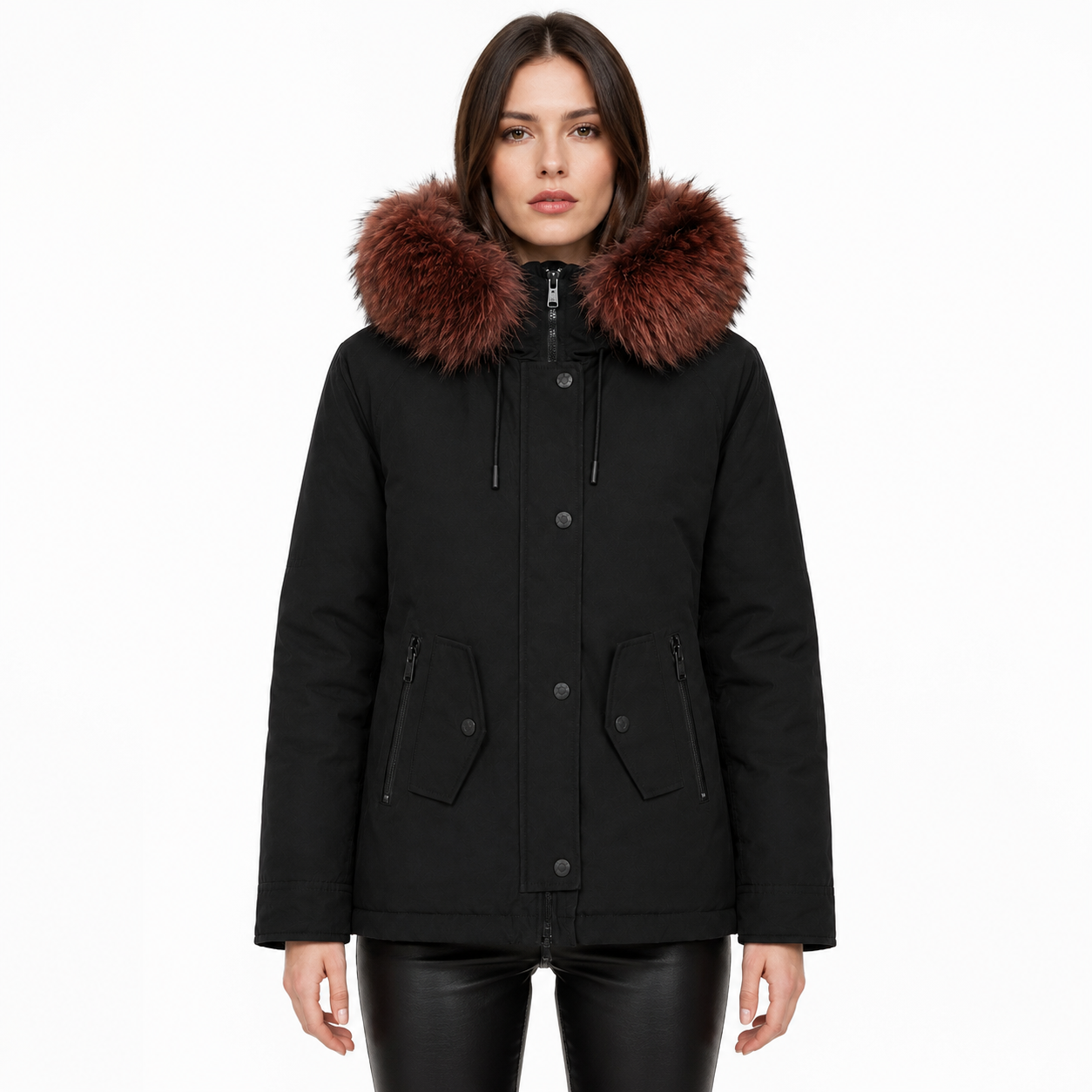 Moose knuckles Woman Jacket Canvas Black