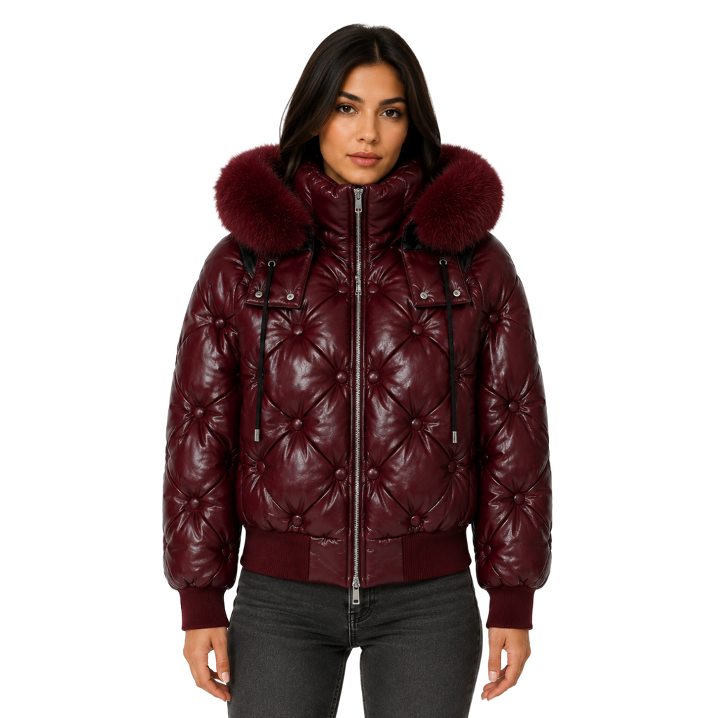Moose knuckles Woman Jacket Padded Purple