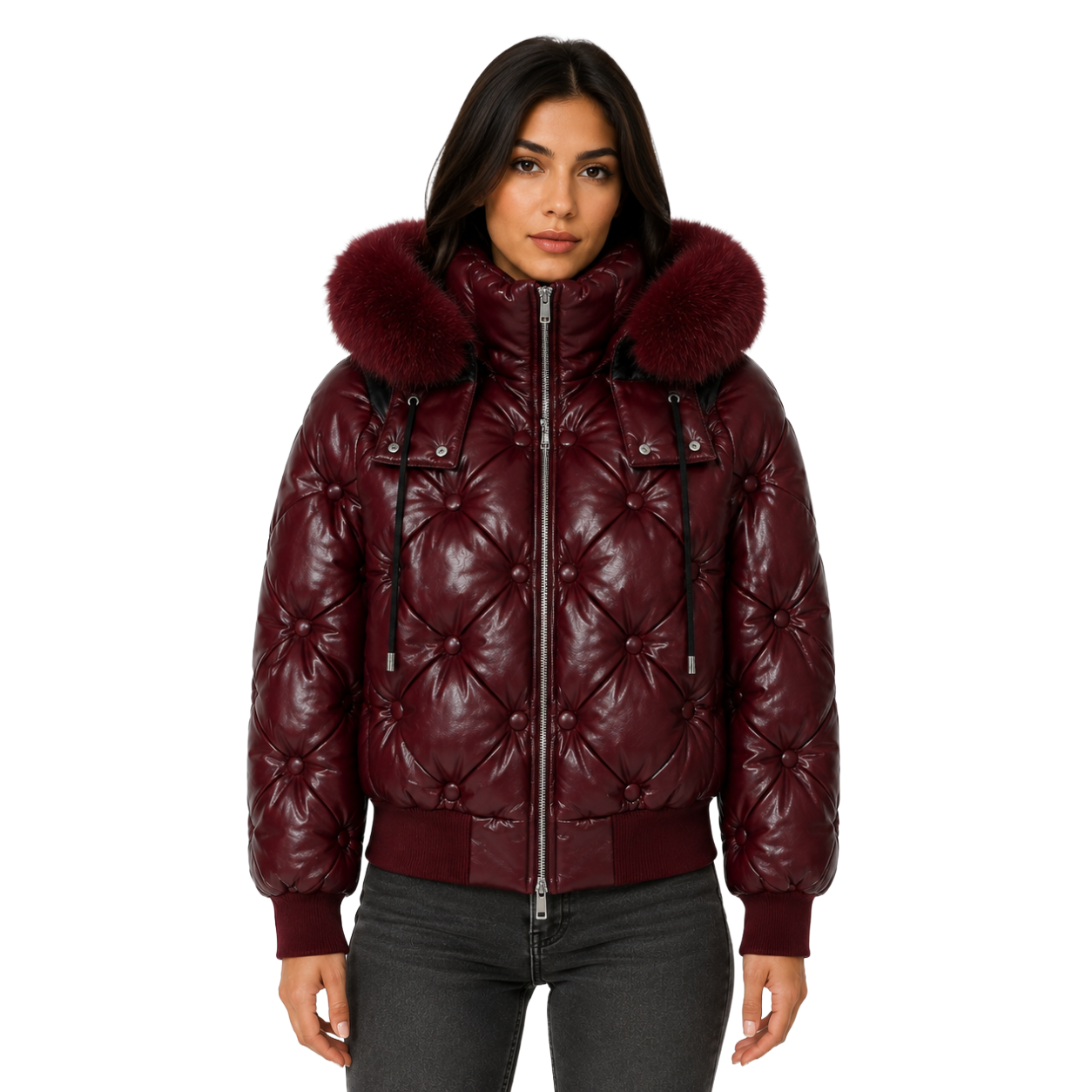 Moose knuckles Woman Jacket Padded Purple