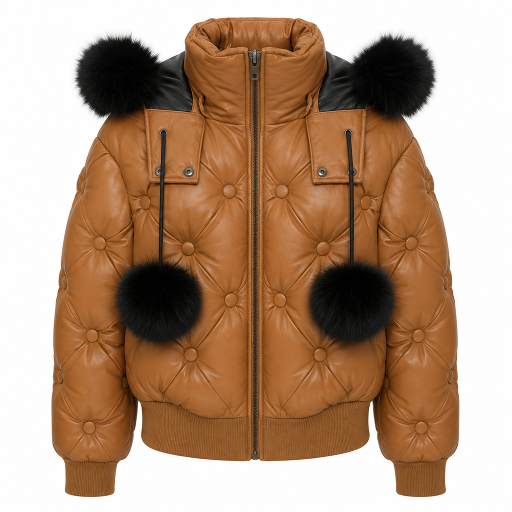 Moose knuckles Woman Jacket Padded Pon Brown
